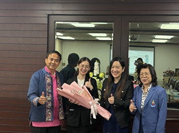 ขอแสดงความยินดีกับนักศึกษาปริญญาโท  