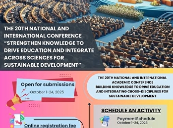 An important opportunity for academics,
researchers, and students has arrived!
????  ✨The Graduate School of Suan
Sunandha Rajabhat University invites
everyone to submit academic papers and
research articles to the 20th National
and International Academic